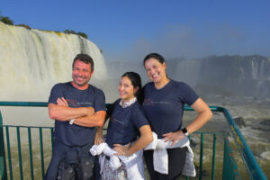 família do Espirito Santo nas Cataratas