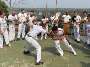 Roda de Capoeira encantou visitantes do Parque