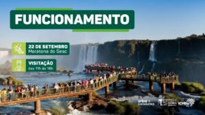 22 de setembro com alteração non horário de visitação