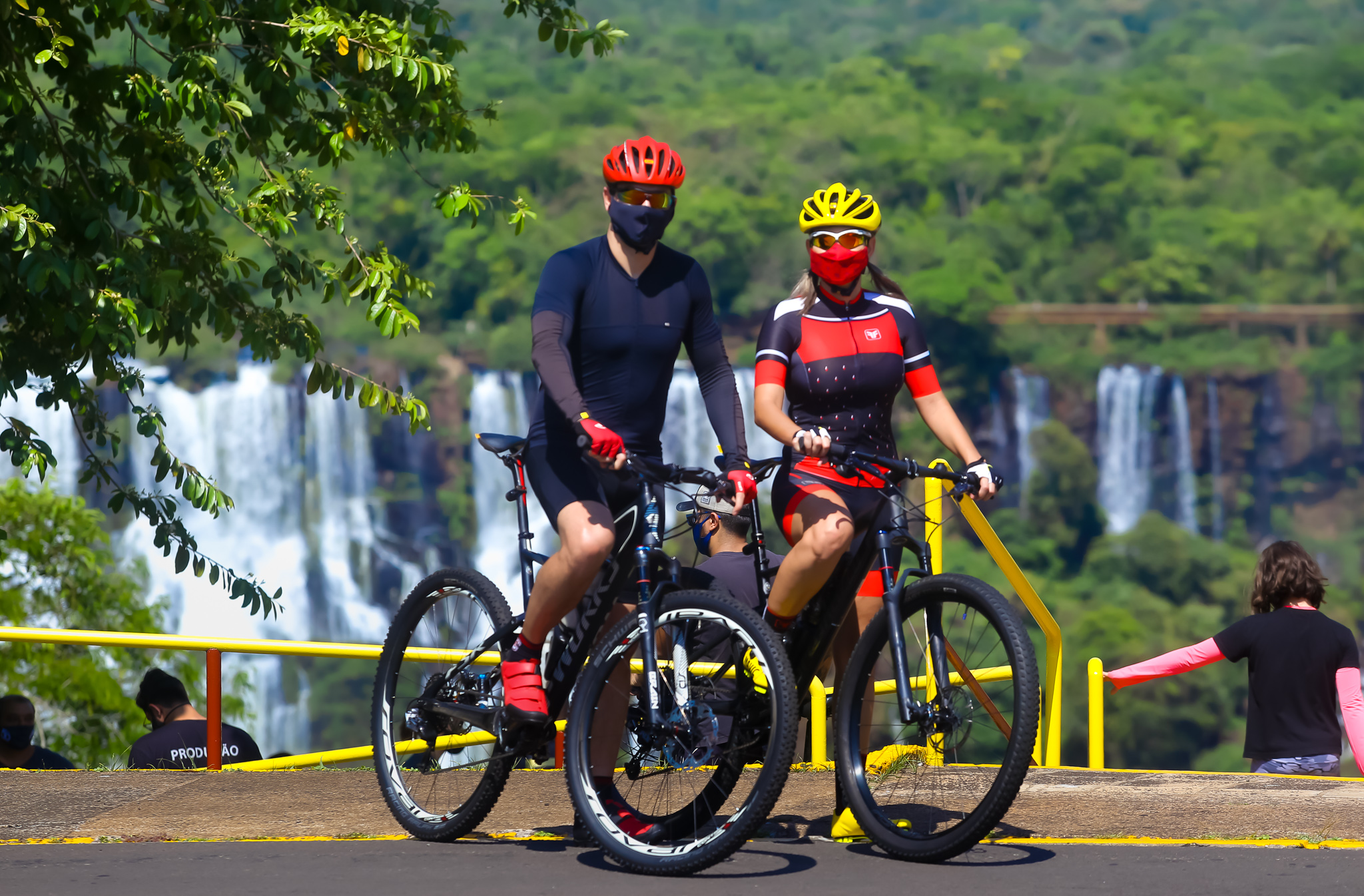 Passeio de bike no Parque Nacional do Iguaçu - Cataratas do Iguaçu