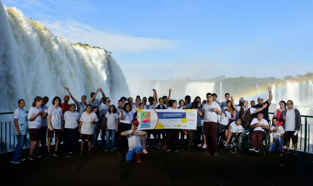 Parque celebrou o Dia Nacional da Alegria nesta sexta-feira