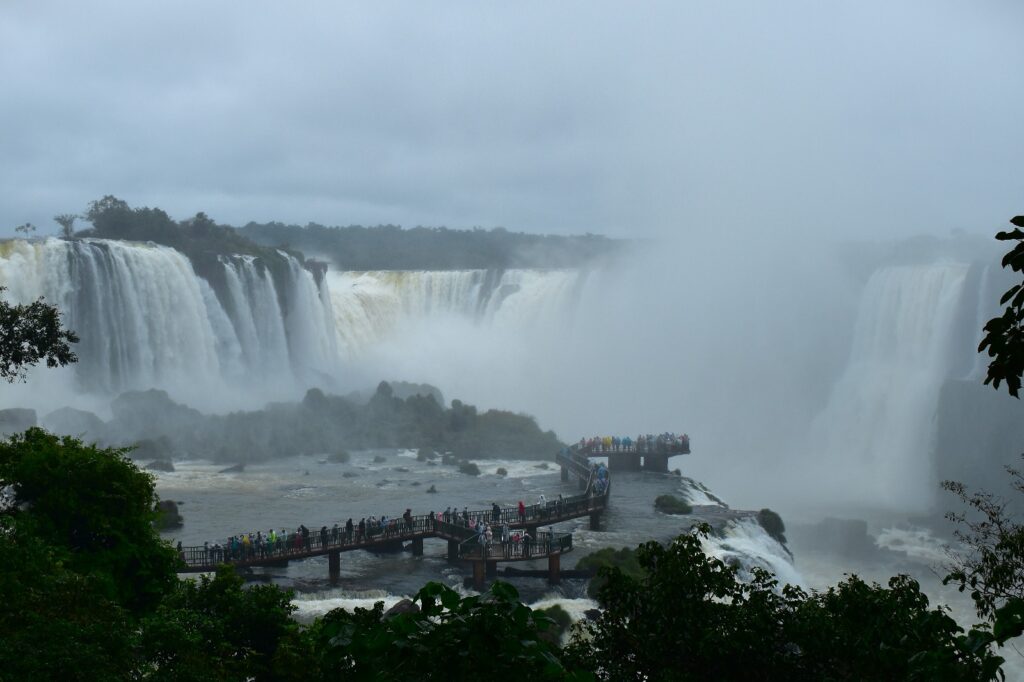 Curta o frio no Parque Nacional do Iguaçu