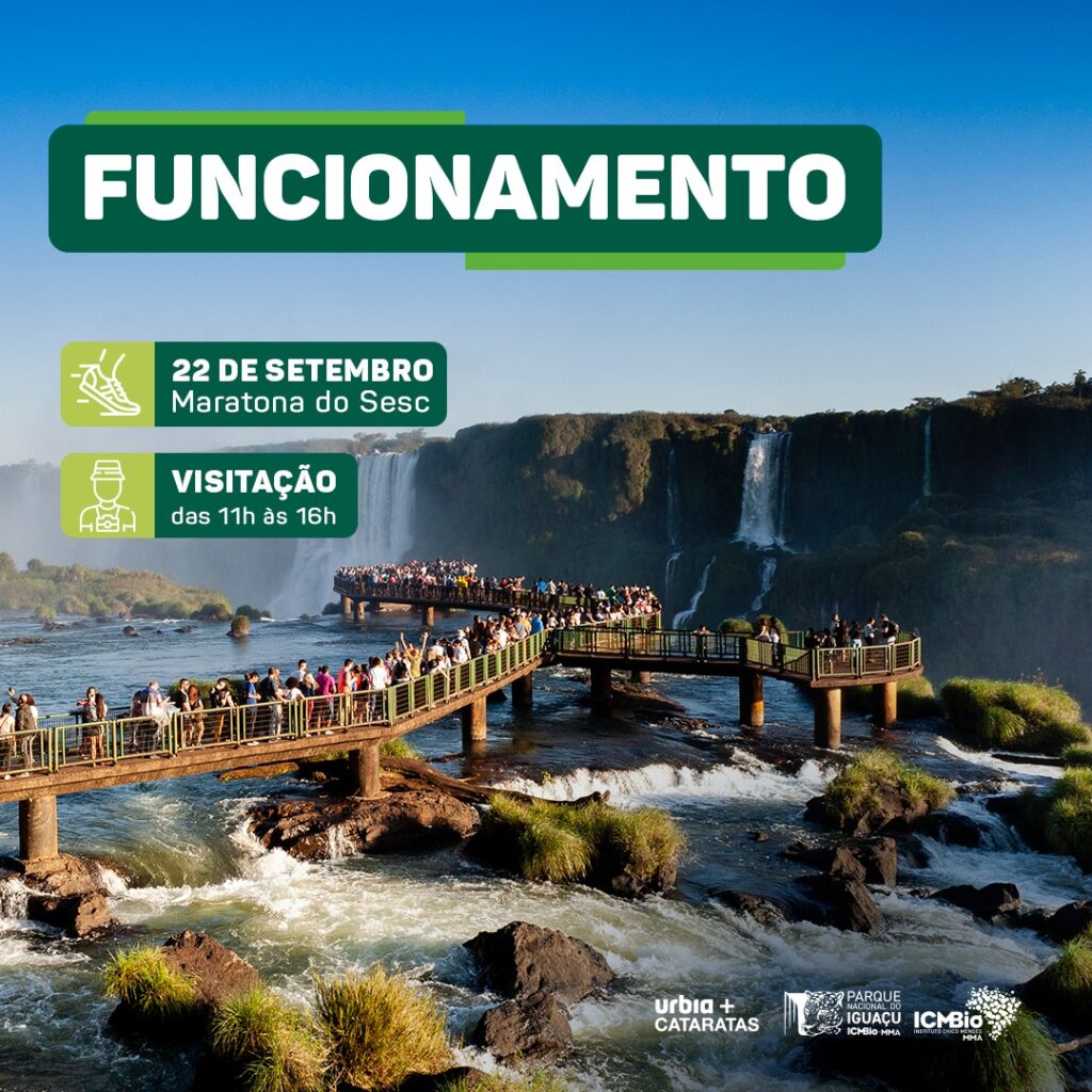 Parque abrirá às 11 horas no dia 22 de setembro