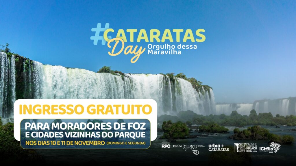 Confira a programação do #CataratasDay